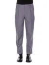 John Richmond Trousers Grey In Multi