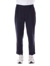John Richmond Trousers In Zaffiro Blu