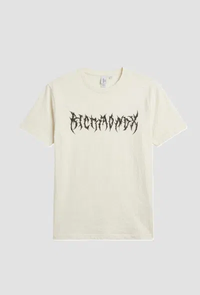 John Richmond T-shirt Man White In Neutral