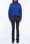 John Richmond Turtleneck Sweater Sweater In Blu