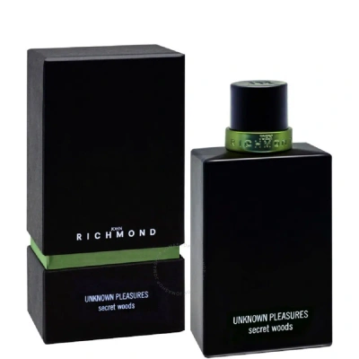 John Richmond Unisex Unknown Pleasures Secret Woods Edp 3.4 oz Fragrances 8011889624029 In Green / Orange / White