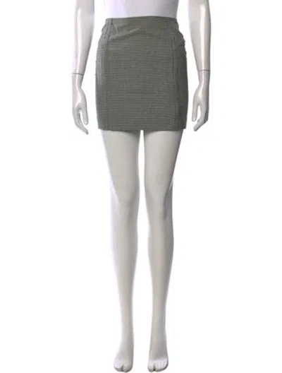 Pre-owned John Richmond Vintage Mini Skirt In Multi