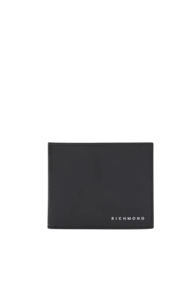 John Richmond Wallet Garnet In Nero