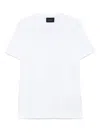 John Richmond Crew-neck Cotton T-shirt In White