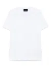 John Richmond Crew-neck Cotton T-shirt In White
