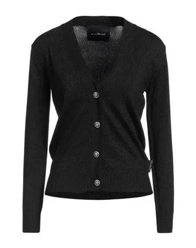 John Richmond Woman Cardigan Black Size S Viscose, Nylon, Lurex