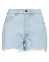 John Richmond Denim Shorts In Blue