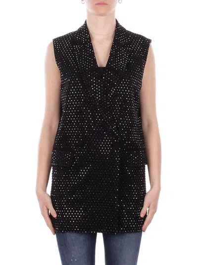 John Richmond Woman Jacket Uwp26223gcdfc Black Kostic Black