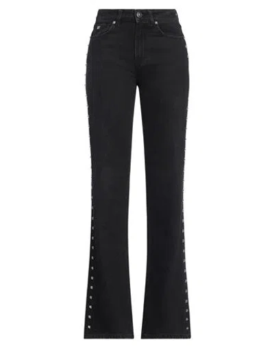 John Richmond Woman Jeans Black Size 27 Cotton