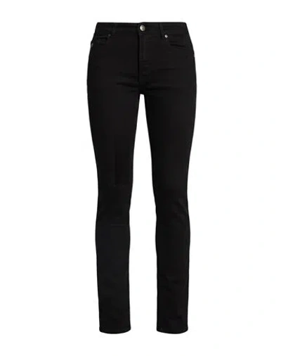 John Richmond Woman Jeans Black Size 29 Cotton, Elastane