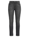 John Richmond Woman Jeans Black Size 32 Cotton, Elastane In Black