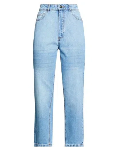 John Richmond Woman Jeans Blue Size 25 Cotton