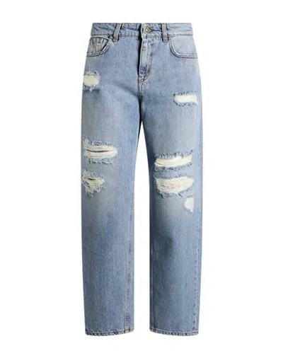 John Richmond Woman Jeans Blue Size 25 Cotton