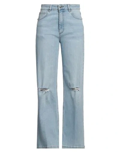 John Richmond Woman Jeans Blue Size 30 Cotton, Elastane