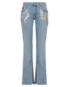 John Richmond Woman Jeans Blue Size 27 Cotton, Elastane In Blue