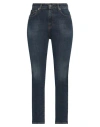 John Richmond Woman Jeans Blue Size 30 Cotton, Elastane In Blue
