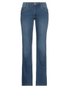 John Richmond Woman Jeans Blue Size 30 Cotton, Polyester, Elastane In Blue
