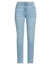 John Richmond Woman Jeans Blue Size 32 Cotton, Elastane In Blue