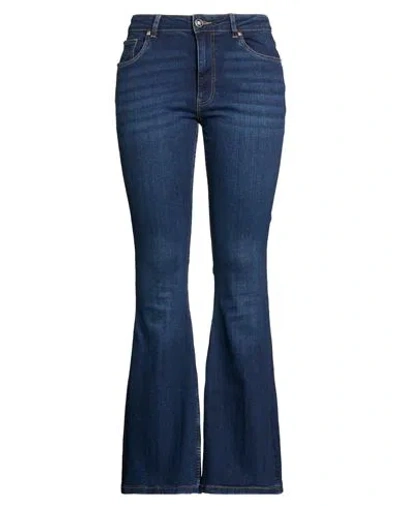 John Richmond Woman Jeans Blue Size 32 Cotton, Elastane