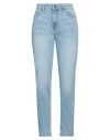 John Richmond Woman Jeans Blue Size 32 Cotton, Elastane In Blue