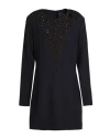 John Richmond Woman Mini Dress Black Size 10 Viscose, Acetate In Black