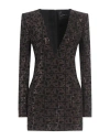 John Richmond Woman Mini Dress Black Size 8 Viscose, Acetate