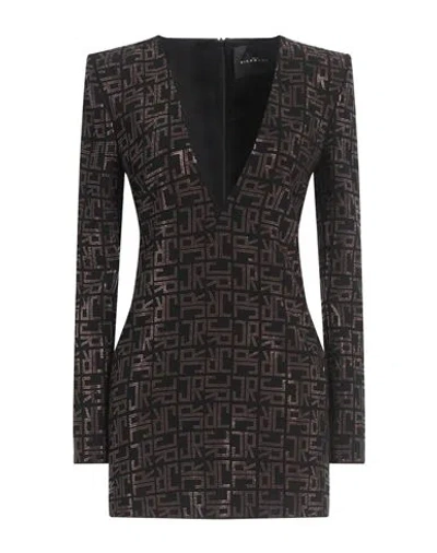 John Richmond Woman Mini Dress Black Size 8 Viscose, Acetate