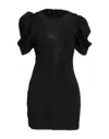 John Richmond Short Dresses In Black