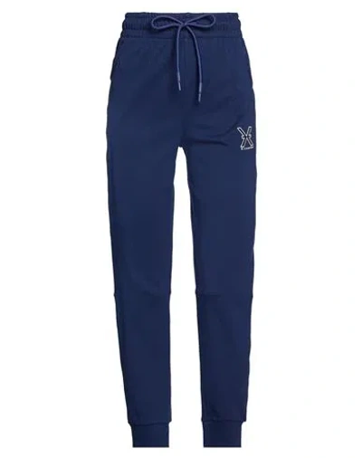 John Richmond Woman Pants Navy Size Xl Cotton In Blue