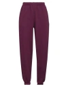 John Richmond Woman Pants Plum Size Xl Cotton, Polyester In Purple