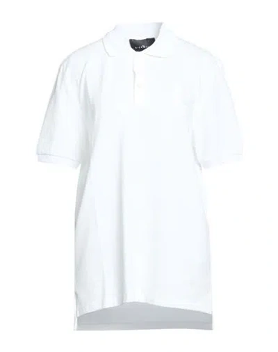 John Richmond Woman Polo Shirt White Size Xl Cotton