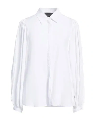 John Richmond Woman Shirt White Size 8 Viscose, Rayon