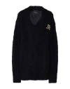 John Richmond Woman Sweater Black Size S Acrylic, Alpaca Wool, Wool, Polyamide In Black