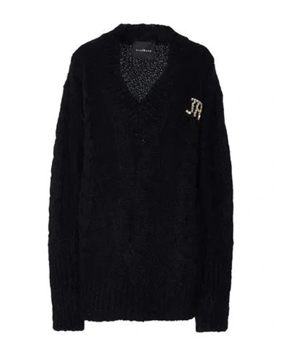 John Richmond Woman Sweater Black Size S Acrylic, Alpaca Wool, Wool, Polyamide