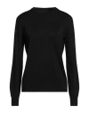 John Richmond Woman Sweater Black Size Xl Viscose, Polyamide, Lurex