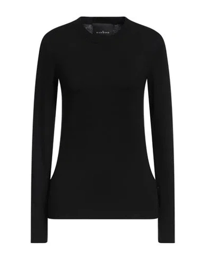 John Richmond Woman Sweater Black Size L Viscose, Polyester, Nylon