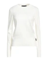 John Richmond Woman Sweater Ivory Size Xl Viscose, Polyester, Nylon In White