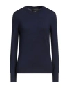 John Richmond Woman Sweater Navy Size L Viscose, Polyester, Nylon In Navy Blue