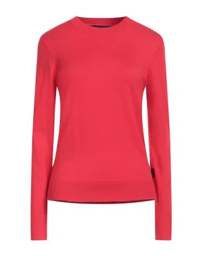 John Richmond Woman Sweater Red Size Xl Viscose, Polyester, Nylon