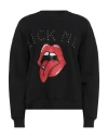 Shop John Richmond Woman Sweatshirt Black Size S Cotton