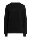 John Richmond Woman Sweatshirt Black Size Xl Cotton