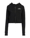 John Richmond Woman Sweatshirt Black Size Xl Cotton