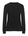 John Richmond Woman Sweatshirt Black Size Xl Cotton