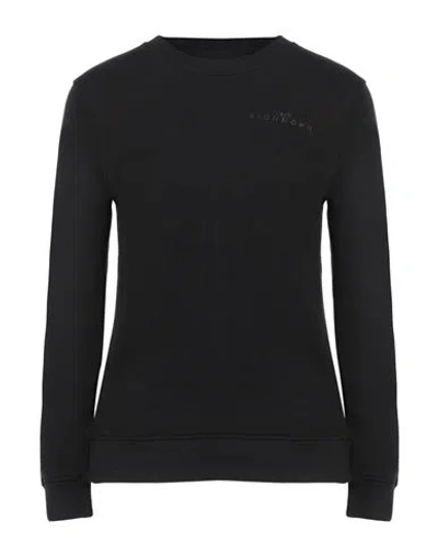 John Richmond Woman Sweatshirt Black Size Xl Cotton