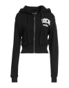 John Richmond Woman Sweatshirt Black Size Xl Cotton In Black