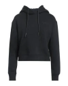 John Richmond Woman Sweatshirt Black Size Xl Cotton, Polyester In Black