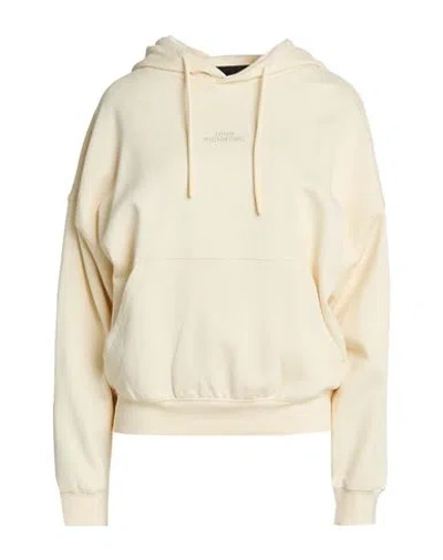 John Richmond Woman Sweatshirt Ivory Size Xs Cotton In Neutral