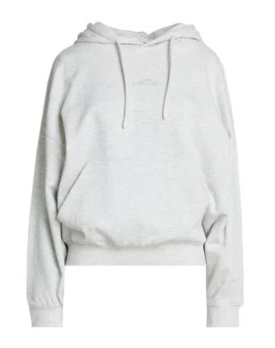 John Richmond Woman Sweatshirt Light Grey Size Xs Cotton In Gray
