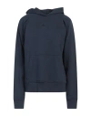 John Richmond Woman Sweatshirt Midnight Blue Size M Cotton, Polyester