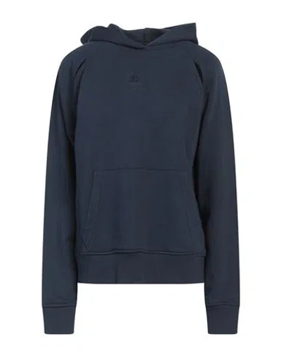 John Richmond Woman Sweatshirt Midnight Blue Size M Cotton, Polyester